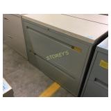 Lateral file cabinet - 2 drawer, 36"w, lockable,