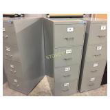 File cabinet- 4 drawers, legal, lockable - W1