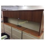 Desk hutch assembly 9