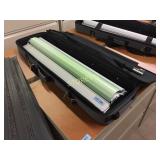 Sign display w/ carry case