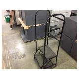 Mobile ladder, 2-step w/ hand rails