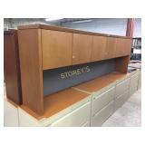 Desk hutch assembly 9