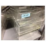 Drawer organizer / forms file - 10"w x 3.5"h x 17"