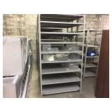 Metal Shelving - 1 section, 18"d x 48"w x 87"h
