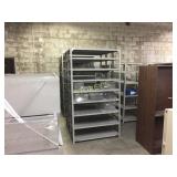 Metal Shelving - 1 section, 18"d x 48"w x 87"h