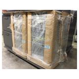 NEW Drawer pedestal - lockable, 2 drawer, dark