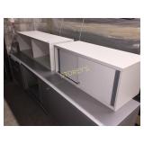 Storage cabinet - wall-mounted, 2 units, sliding