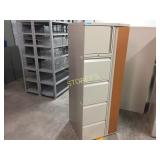 Combination storage cabinet - includes upper