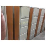 Combination storage cabinet - includes upper