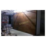 NEW in box Feature wall - oak, 11.5