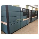 Systems Furniture private offices - modular, 80"h