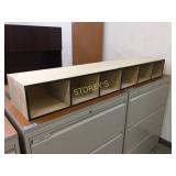 Tabletop organizer / shoe shelf - 66"l x 13"d x