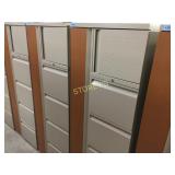 Combination storage cabinet - includes upper