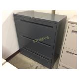 Lateral file cabinet - 3 drawer, 36"w, lockable