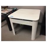 Side table, white