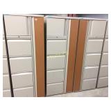 Combination storage cabinet - includes upper