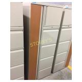 Combination storage cabinet - includes upper
