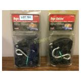 Rope ratchet tie down