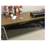 Meeting room table - medium oak laminate, 30" x