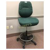 High chair w/ foot ring