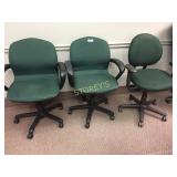 Office chairs - 3 lot