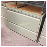 Lateral file cabinet - 2-drawer, 36"w - O1