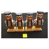 Four Egyptian Smal Figurines