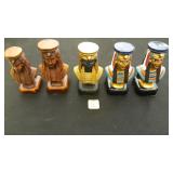 Five Small Egyptian Figurines