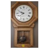 Daniel Dakota West Minister Chime Wall Clock