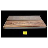 Wooden Pocket Cribbage Board
