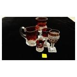 Set of Caramel Glasses
