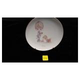 Precious Moments July Collector Plate