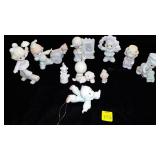 Several Precious Moment Small Figurines, Ornaments