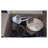 Box of Misc Baskets