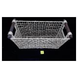 Wood Handle Woven Basket