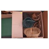 Box of Misc Baskets 2