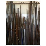 Assorted Steel & Holder Stand