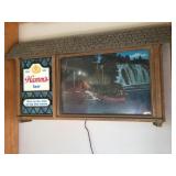 Hamms Beer Light up Display