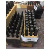 (2) Steel Stamp Kits  1/16 & 1/4