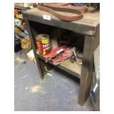 Heavy Duty Steel Small Work Table 1 shelf