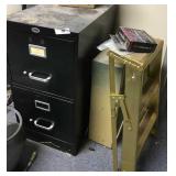 2 Drawer Filing Cabinet +