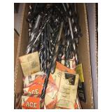 Assorted Drill Bits, 1 partial box