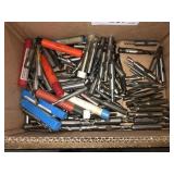 Square end milling bits