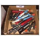 Square end milling bits