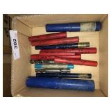 Square end milling bits