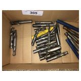 Square end milling bits