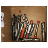 Square end milling bits