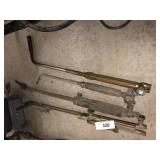 1 rose bud 2 cutting torch head and mixer head