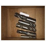 Square end milling bits