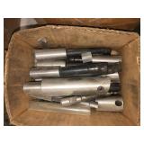 Box of lathe boring bars
